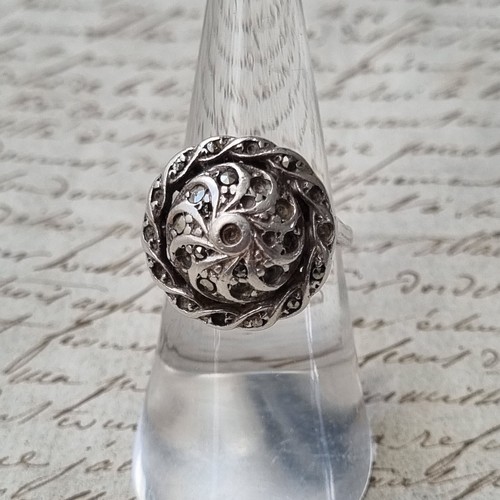 Bague ancienne 1900 argent - ancienne,
