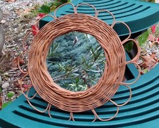 ANCIEN PETIT MIROIR FLEUR