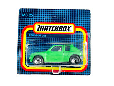 Matchbox Superfast German Christmas Rallye MB25 Green Peugeot 205