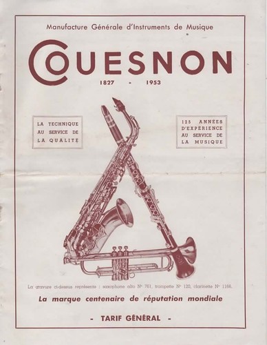 Tarif 1953 couesnon - 1953,