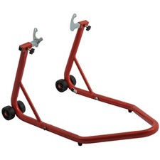 Adjustable Fork Rear Motorcycle Lift Stand Red