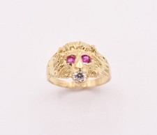 Bague Tête De Lion Pour Homme