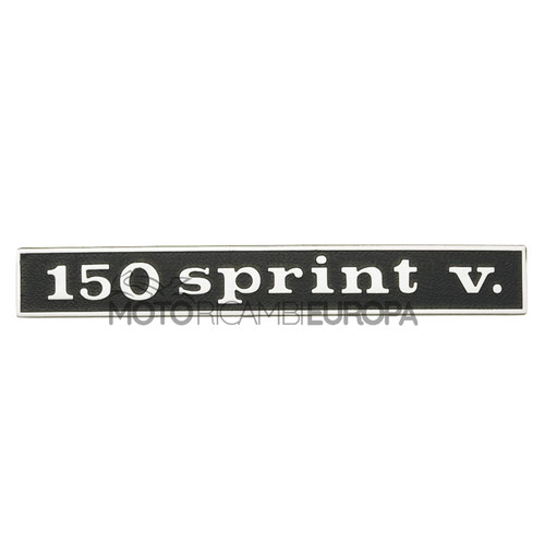 Plaque arrière vespa 150 - plaque,