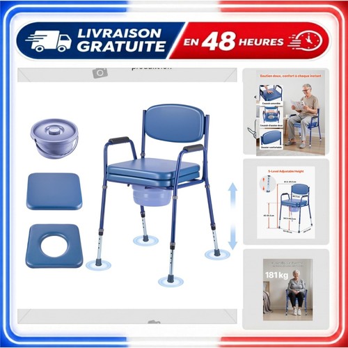 Vevor chaise percée 1 - vevor,