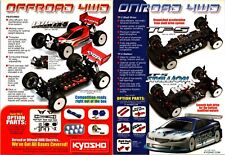 Kyosho Lazer ZX-5 Stallion TF-5 Print Ad Wall Art Decor Offroad 4WD Onroad