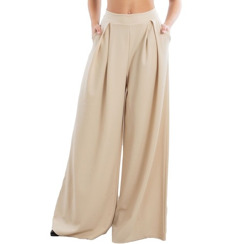 Pantalons palazzo femme - pantalons,