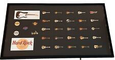 Vintage Hard Rock Cafe Pins Personally Made Framed One Of A Kind