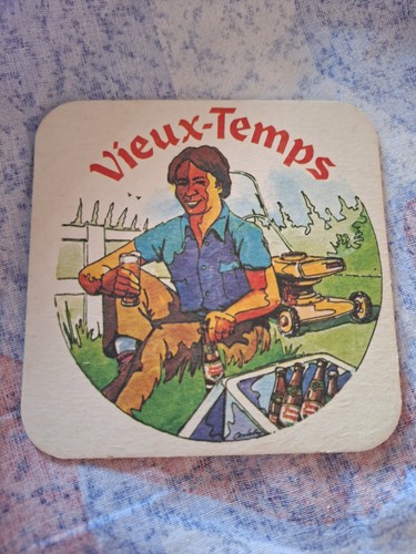 Sous bock bière vieux temps - bière,