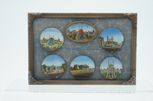 Rare petit fixer sous - , verre