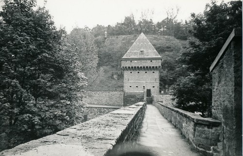 Clervaux 1950 vieux pont - -,