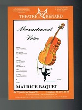 MOZARTEMENT YOURS - MAURICE BUCKET - ADVERTISING CARD - FOR COLLECTION