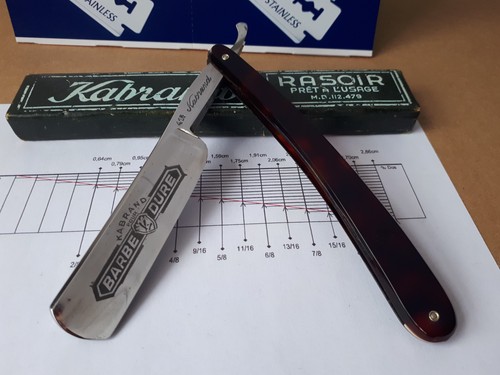 Kabrand straight razor - straight, over