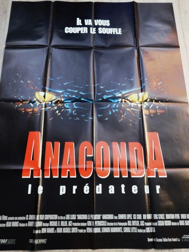 Anaconda predateur affiche - anaconda, le