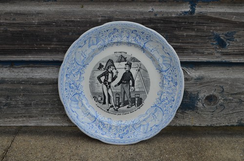 Assiette parlante devinettes - parlante, "devinettes