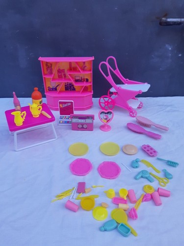 Ancien lot barbie meuble - lot,