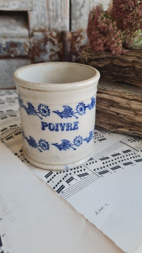 Ancien pot epices saint - pot,