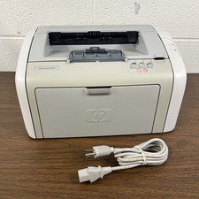 HP LaserJet 1020 USB Laser Printer TESTED - Includes Toner & AC Cord Works Great