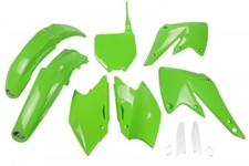 kit plastique carènes FULL Kawasaki KXF 250 2004 - 2005 Ufo Plast vert
