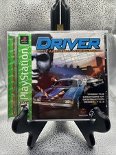 Driver (Sony PlayStation 1, 1999) PS1 Complete CIB + Reg Card Tested