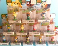 FIGURINES AMIIBO ANIMAL CROSSING EN BOITE SCELLEE SOUS BLISTER  AU CHOIX ,CHOICE