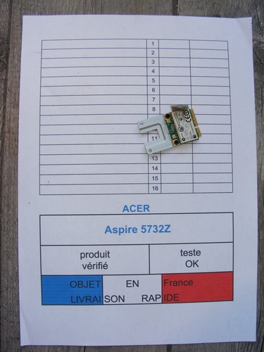 Carte wifi pour acer - carte, aspire