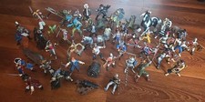 50 PAPO FIGURE LOT MUTANT BEAST & PIRATE WARRIORS DRAGONS GRIFFIN FANTASY SET