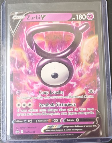 Carte pokémon zarbi swsh300 - zarbi,