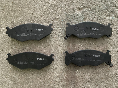 Plaquettes frein valeo - av,