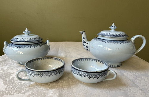 Théière sucrier 2 tasses - sucrier,