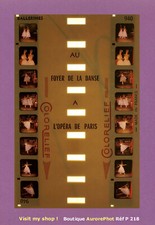 CARTE STÉREO COLORELIEF N° 940, OPÉRA DE PARIS, FOYER DE LA DANSE, FEMMES -P218