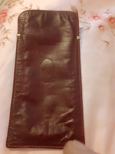 Pochette cuir pour lunette - pour,