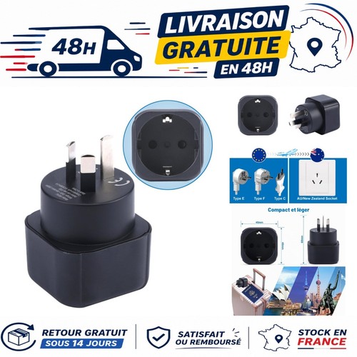 Adaptateur prise europe - adaptateur,