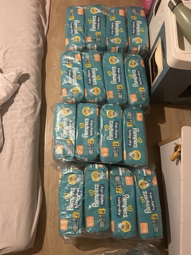 Pampers couches baby - pampers, baby-dry
