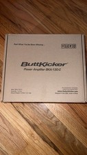 Buttkicker BKA-130-C , Power Amplifier Amp, W/ Power Cord and Remote. US SELLER.
