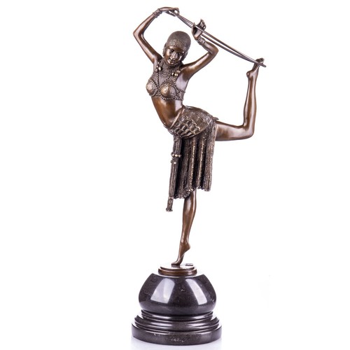 Sculpture danseuse à - "danseuse,