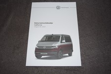 Owners Manual Extra Instructieboekje VW T6.1 California 06/2023