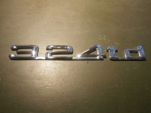 Emblème arrière 324td - emblème,