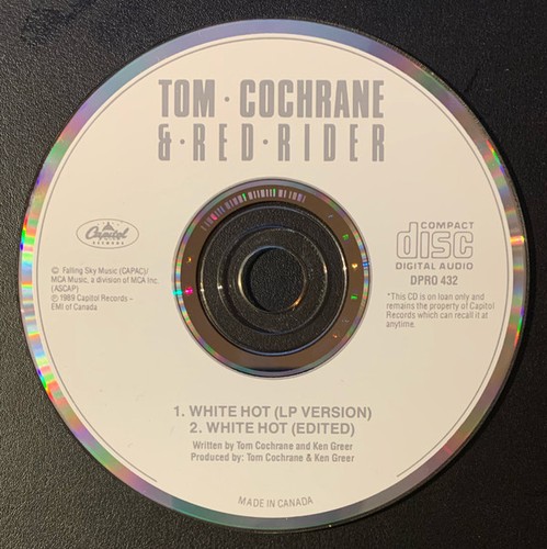 Tom cochrane red - cochrane,