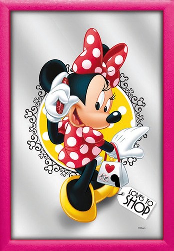 Miroir mickey mouse - mouse, minnie