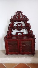 Vitrine Louis philippe En Acajou