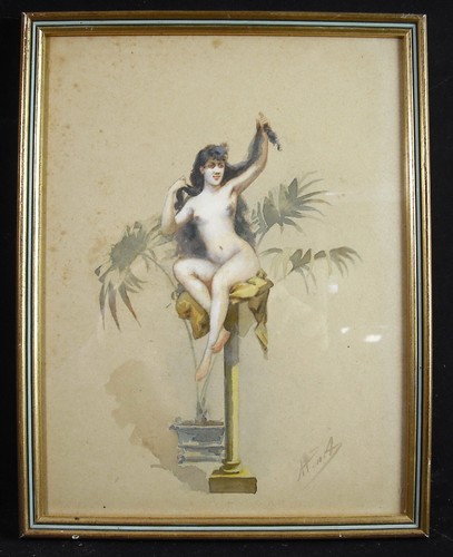 Dessin original femme - de,