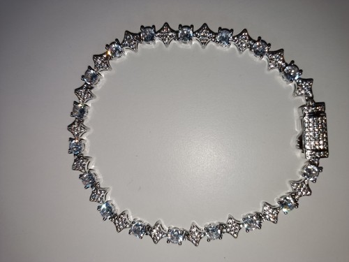 Bracelet chaîne type tennis