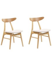 Lot de 2 Chaises à Manger en