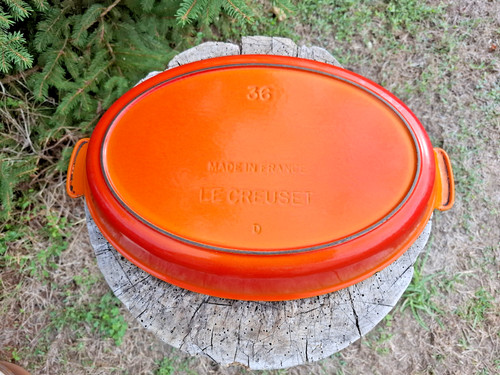Plat creuset fonte ovale - creuset,
