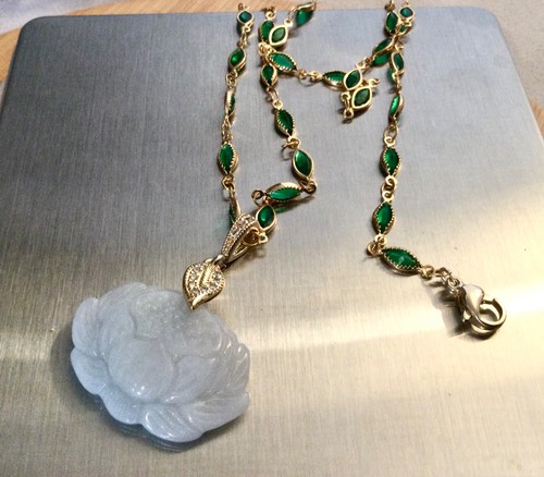 Collier grand pendentif - collier,