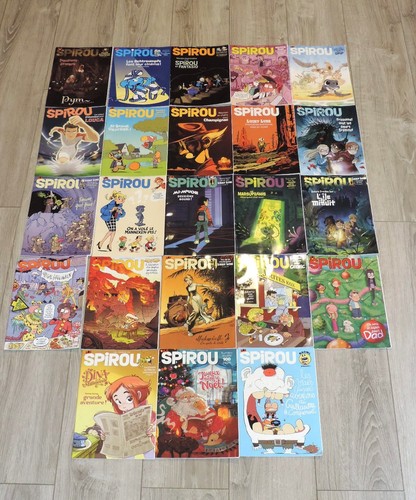 Lot magazines spirou - 23, (annee