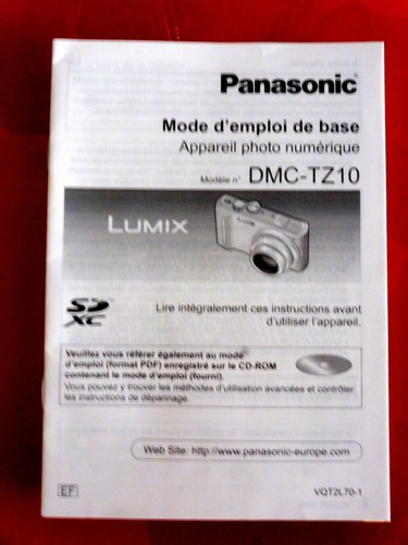 Panasonic dmc tz10 mode - panasonic, d