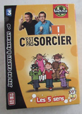 Jeu éducatif C'est pas sorcier Les 5 sens ? Notre Terre Bioviva Éditions 7 ans+