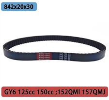 842x20x30 CVT Courroie pour GY6 125cc 150cc Engine Moped Go Kart 152QMI 157QMJ