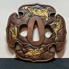 Tsuba d'épée japonaise pour